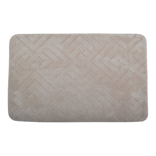 ΠΑΤΑΚΙ ΜΠΑΝΙΟΥ MEMORY FOAM ΣΕ ΜΠΕΖ ΧΡΩΜΑ ΜΕ PVC ΠΛΑΤΗ 50x80εκ.ANKOR