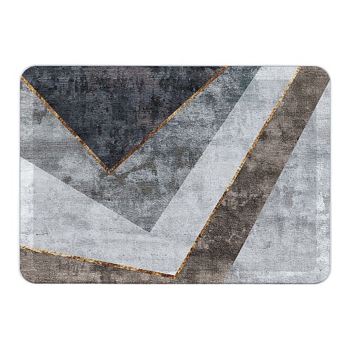 ΔΙΣΚΟΣ ΜΕΛΑΜΙΝΗΣ ΜΕ ΓΕΩΜΕΤΡΙΚΟ ΣΧΕΔΙΟ 44x31x2,5εκ. ANKOR   848652