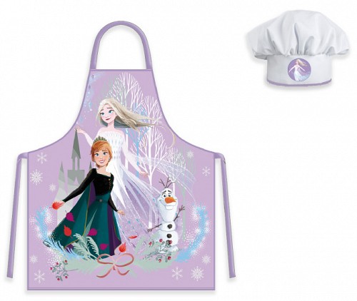 Disney Frozen Purple Autumn children's apron set of 2