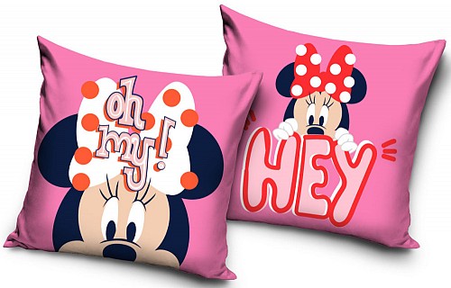 Disney Minnie  Hey Cushion Cover 40x40 cm Velvet