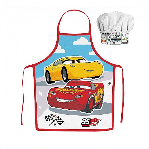 Disney Cars Cruz Ramirez children's apron 2-piece set