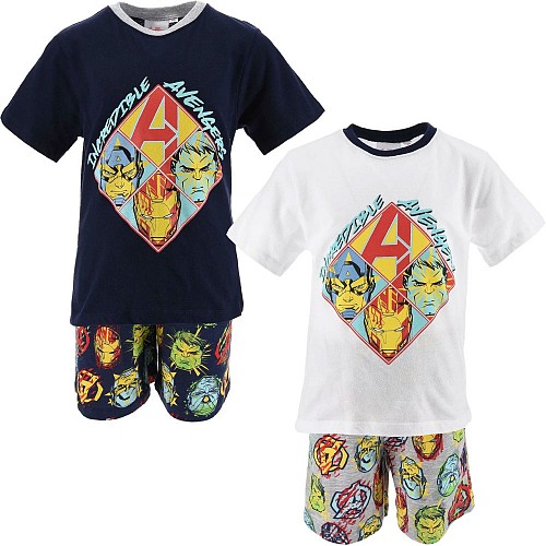 Avengers children's short pajamas 4-10 years