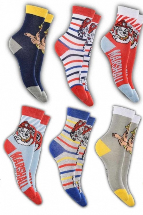Paw Patrol Marshall kids socks 23-34