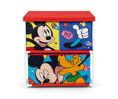 Disney Mickey  Pluto toy storage stand with 3 compartments 53x30x60 cm