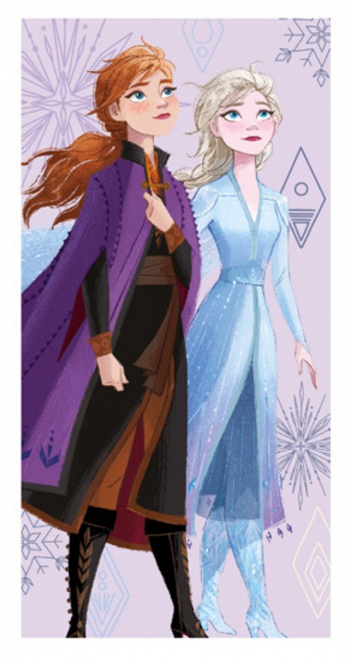 Disney Frozen Magic Bath Towel, Beach Towel 70x137 cm (Fast Dry)
