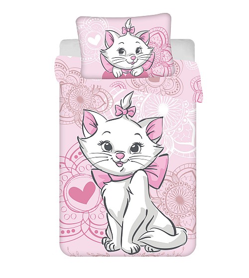Disney Marie Aristocat  children's duvet cover 100×135 cm, 40×60 cm