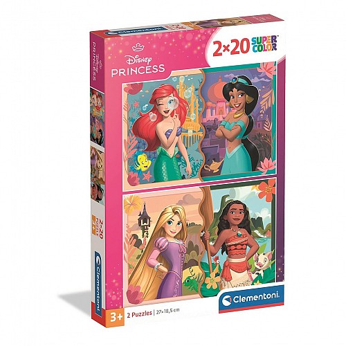 Disney Princess 2x20 piece puzzle Clementoni CMC24092