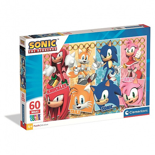 Sonic the Hedgehog 60-piece maxi puzzle Clementoni