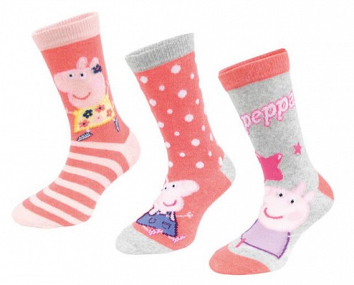 Peppa Pig kids socks 27/30