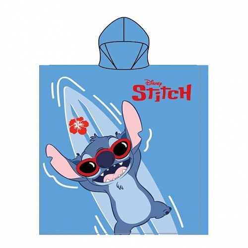 Disney Lilo and Stitch Lazy Lagoon beach towel poncho 55x110 cm (Fast Dry)