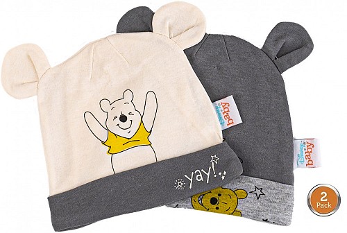 Disney Winnie the Pooh baby hat 2-piece set 62/68 cm