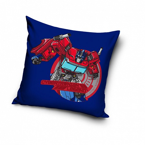 Transformers Cybertronian velvet decorative pillow cover 40x40 cm