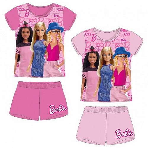 Barbie Trendy children's short pajamas 3-8 years
