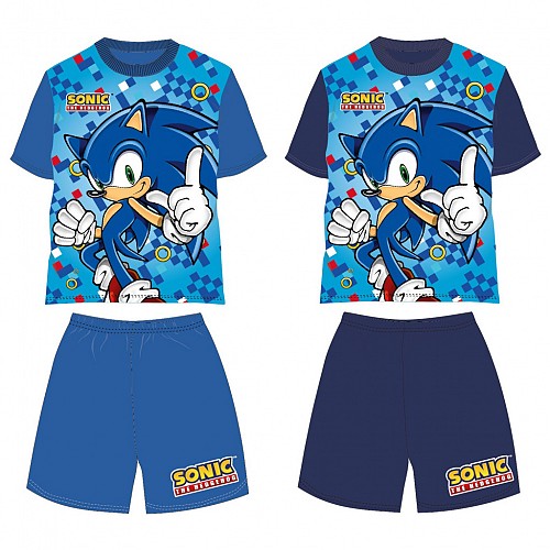 Sonic the Hedgehog kids short pajamas 3-8 years
