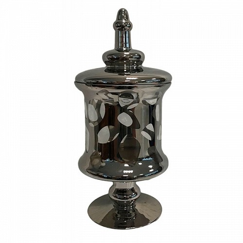 Φοντανιέρα Διάφανη Γυάλινη Με Πόδι CSC270GT-28
