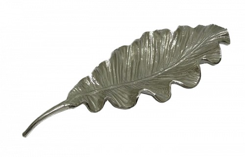 Πιατέλα Μεταλλική Διακοσμητική Φύλλο 32522