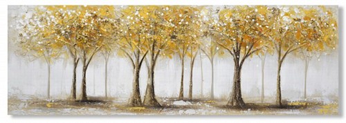 Πίνακας Σε Καμβά Δέντρα Φθινόπωρού 60x120x3εκ.