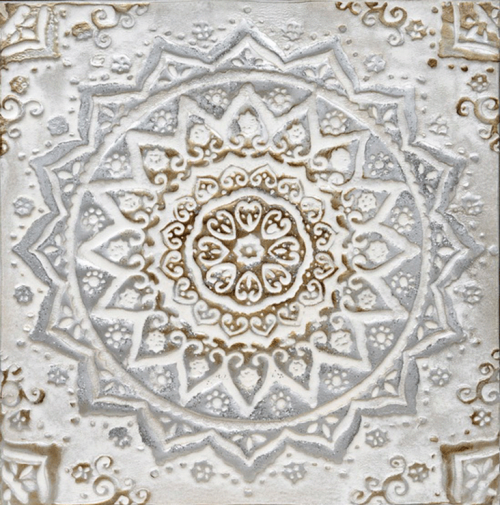 Πίνακας σε καμβά λουλούδια 60x60