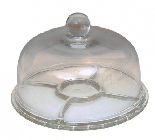 Τουρτιέρα / Τυριέρα Γυάλινη Με Καπάκι