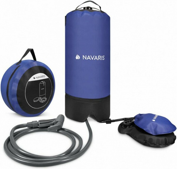 Navaris Ηλιακή Ντουζιέρα για Camping 11lt