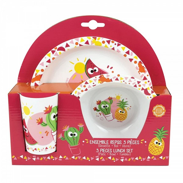 Les Ami Fruits παιδικό σερβίτσιο φαγητού (006204)