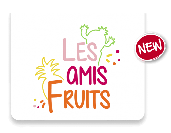 Les Ami Fruits παιδικό σερβίτσιο φαγητού (006204)
