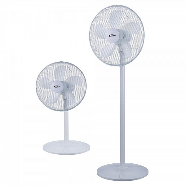 ΑΝΕΜΙΣΤΗΡΑΣ 2 ΣΕ 1 ΔΑΠΕΔΟΥ & ΕΠΙΤΡΑΠΕΖΙΟΣ 50W ΑΣΠΡΟΣ ANKOR  A-816293