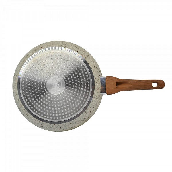 ΤΗΓΑΝΙ ΑΛΟΥΜΙΝΙΟΥ 30εκ.ΕΦΕ ΜΠΕΖ ΠΕΤΡΑ ΛΑΒΗ ΒΑΚΕΛΙΤΗ ΟΨΗ ΞΥΛΟΥ ANKOR