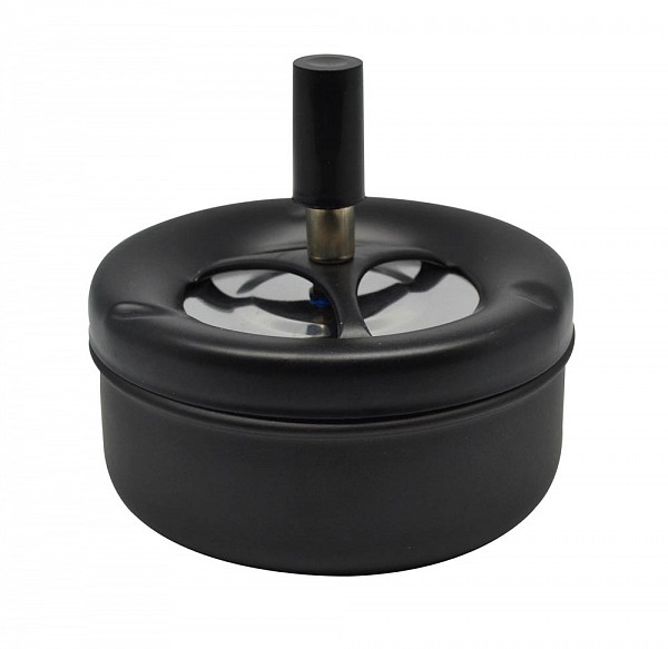 ΣΤΑΧΤΟΔΟΧΕΙΟ ΜΕ ΚΑΠΑΚΙ ΑΝΤΙΑΝΕΜΙΚΟ ΜΑΥΡΟ ΜΑΤ 11x11x10εκ.ANKOR