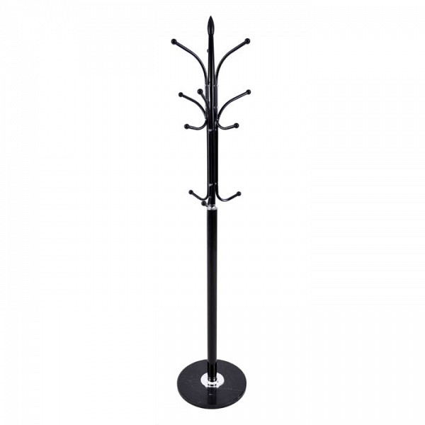 ΚΑΛΟΓΕΡΟΣ ΜΕΤΑΛΛΙΚΟΣ ΜΑΥΡΟΣ ΜΕ ΜΑΡΜΑΡΙΝΗ ΒΑΣΗ 175εκ.ANKOR 816200