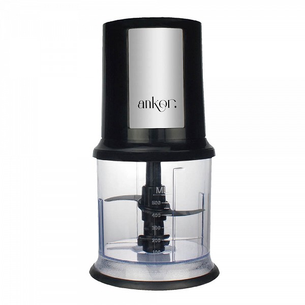 ΠΟΛΥΚΟΦΤΗΣ ANKOR ΜΕ ΔΙΠΛΗ ΛΕΠΙΔΑ 400W ΔΟΧΕΙΟ 500ml ΜΑΥΡΟ ΧΡΩΜΑ ANKOR M2-825905
