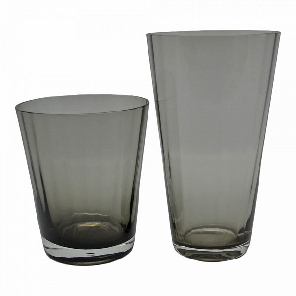 ΣΕΤ ΠΟΤΗΡΙΑ 6 ΤΕΜΑΧΙΩΝ ΓΥΑΛΙΝΑ PREMIUM 440ml SMOKE ΧΡΩΜΑ ANKOR