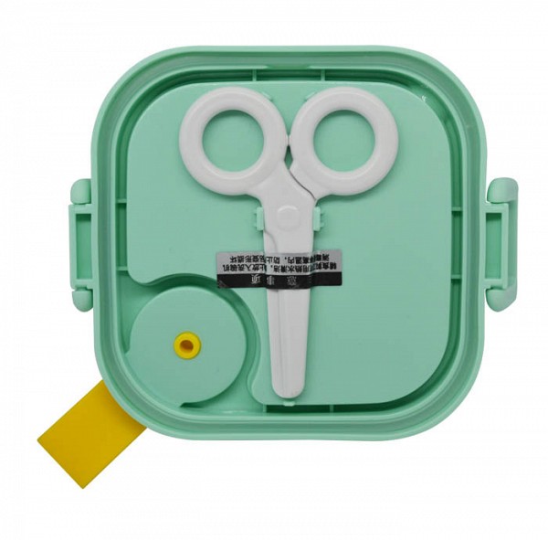 ΦΑΓΗΤΟΔΟΧΕΙΟ ΔΙΠΛΟ ΠΛΑΣΤΙΚΟ ΜΕ ΚΑΠΑΚΙ ΑΣΦΑΛΕΙΑΣ ΚΟΥΤΑΛΙ & ΨΑΛΙΔΙ ΡΟΖ 0,75lt ANKOR