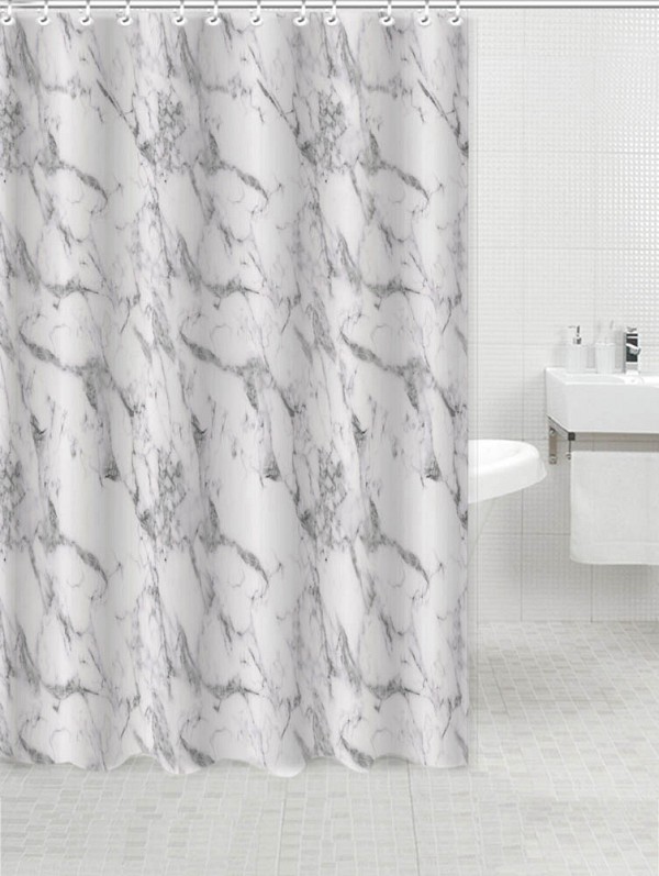 ΚΟΥΡΤΙΝΑ ΠΟΛΥΕΣΤΕΡΙΚΗ 180x180εκ 90gsm ΜΕ 12 ΚΡΙΚΟΥΣ ΜΑΡΜΑΡΟ ANKOR