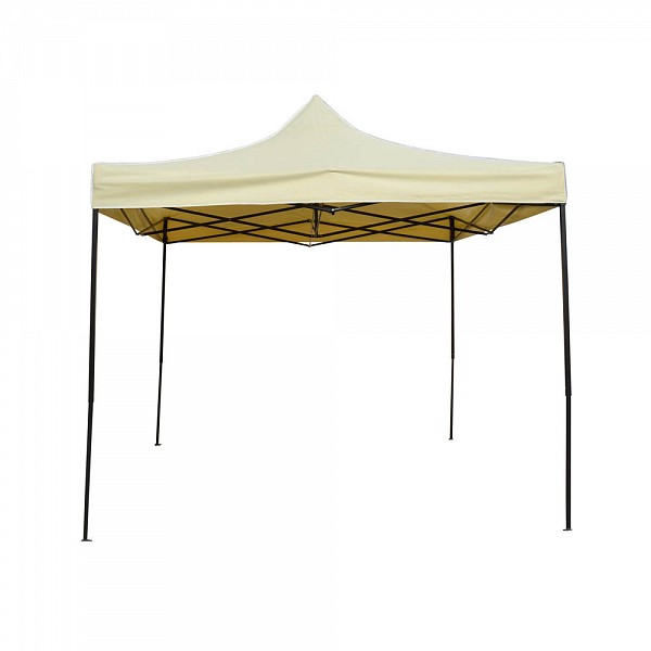 ΚΙΟΣΚΙ ΠΤΥΣΣΟΜΕΝΟ 3x3x3,2m ΜΠΕΖ ΥΦΑΣΜΑ 420D ANKOR  823659