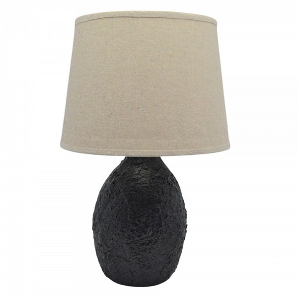 ΠΟΡΤΑΤΙΦ ΚΕΡΑΜΙΚΟ ΜΑΥΡΟ ΕΦΕ ΠΕΤΡΑΣ ΜΕ ΜΠΕΖ ΚΑΠΕΛΟ 22x8,5x33εκ. Ε14/ΜΑΧ 40W ANKOR