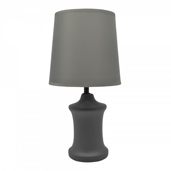 ΠΟΡΤΑΤΙΦ ΚΕΡΑΜΙΚΟ ΜΕ ΚΑΠΕΛΟ ΣΕ ΓΚΡΙ ΧΡΩΜΑ 17x9,5x34εκ. Ε14/ΜΑΧ 40W ANKOR