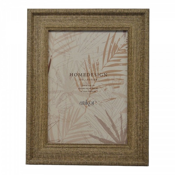 ΚΟΡΝΙΖΑ ΠΛΑΣΤΙΚΗ 13x18εκ. ΣΕ ΚΑΦΕ ΧΡΩΜΑ ΜΕ ΞΥΛΙΝΗ ΟΨΗ ANKOR