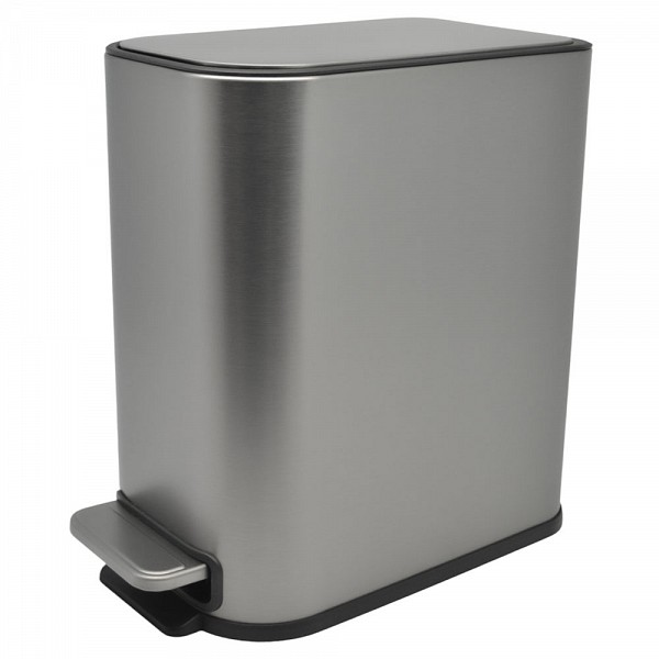 ΚΑΛΑΘΙ ΜΠΑΝΙΟΥ SOUL 5lt SOFT CLOSE SLIM FINGER PRINT PROOF INOX ΜΑΤ ANKOR