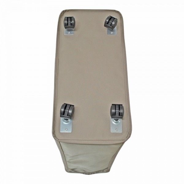 ΚΑΛΑΘΙ ΑΠΛΥΤΩΝ ΥΦΑΣΜΑΤΙΝΟ ΣΕ ΜΠΕΖ ΧΡΩΜΑ ΜΕ ΡΟΔΑΚΙΑ 40L ANKOR