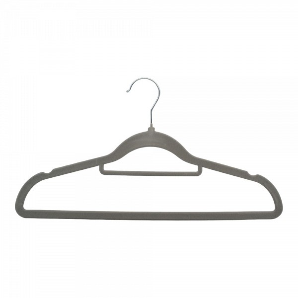 ΣΕΤ 5  ΚΡΕΜΑΣΤΡΕΣ ΑΝΤΙΟΛΙΣΘΗΤΙΚΕΣ ΜΕΤΑΛΛΙΚΕΣ ΜΕ ΒΕΛΟΥΔΙΝΗ ΕΠΕΝΔΥΣΗ  ΣΕ ΓΚΡΙ ΧΡΩΜΑ ANKOR