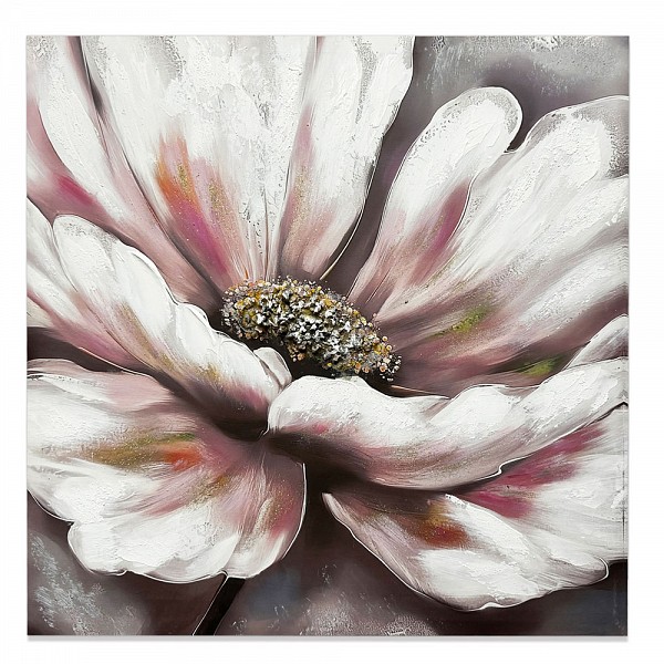 ΠΙΝΑΚΑΣ ΕΛΑΙΟΓΡΑΦΙΑ ΣΕ ΤΥΠΩΜΕΝΟ ΚΑΜΒΑ ΜΕ ΣΧΕΔΙΟ ΛΟΥΛΟΥΔΙ 60x60εκ. ANKOR