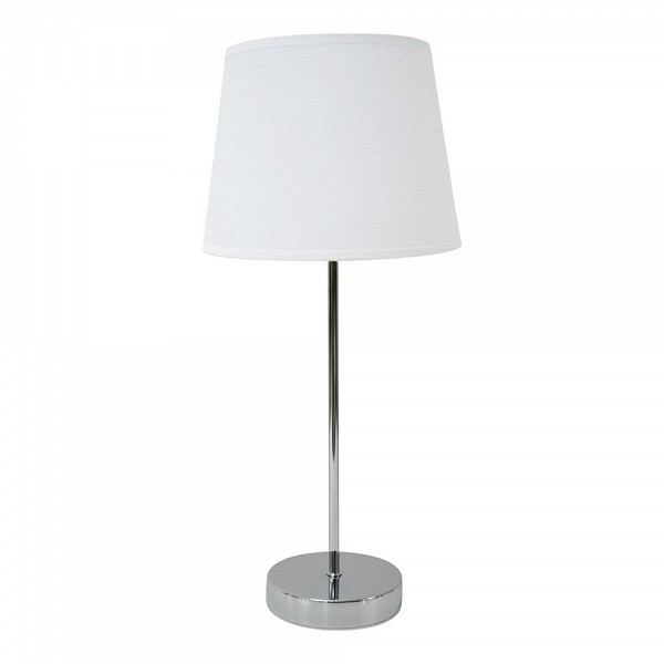 ΦΩΤΙΣΤΙΚΟ ΕΠΙΤΡΑΠΕΖΙΟ ΜΕΤΑΛΛΙΚΟ ΣΕ ΑΣΗΜΙ ΧΡΩΜΑ ΜΕ ΑΣΠΡΟ ΚΑΠΕΛΟ 21x21x46εκ. ANKOR