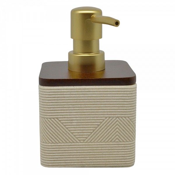 DISPENSER ΠΟΛΥΕΣΤΕΡΙΚΟ ΜΠΕΖ ΤΕΤΡΑΓΩΝΟ ΜΕ ΞΥΛΟ ΑΚΑΚΙΑΣ 8,3x8,3x13,5εκ.ANKOR  846658