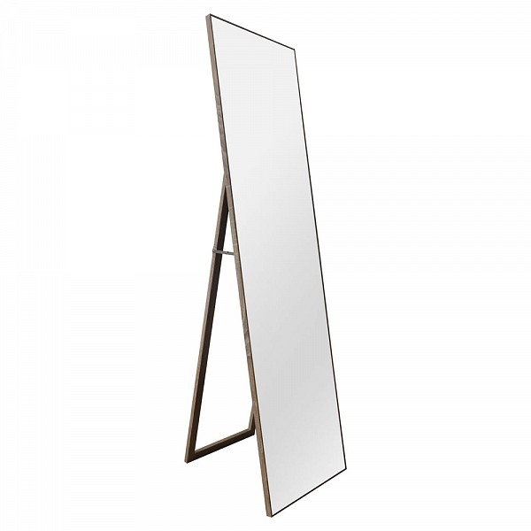 ANKOR Καθρέφτης Δαπέδου 40x150εκ. Φυσικό Ξύλινο Πλαίσιο  Κομψός & Μοντέρνος   1420-40150