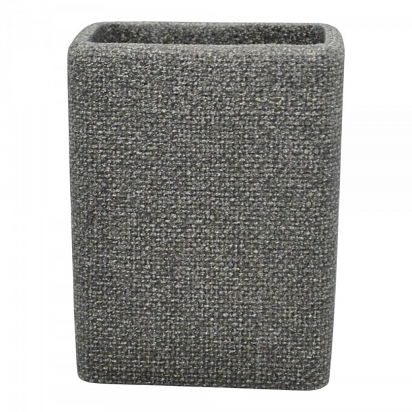 ΠΟΤΗΡΟΘΗΚΗ ΠΟΛΥΕΣΤΕΡΙΚΗ ΓΚΡΙ ΜΕ ΣΑΓΡΕ ΥΦΗ 8,5x5,6x11,6εκ.ANKOR