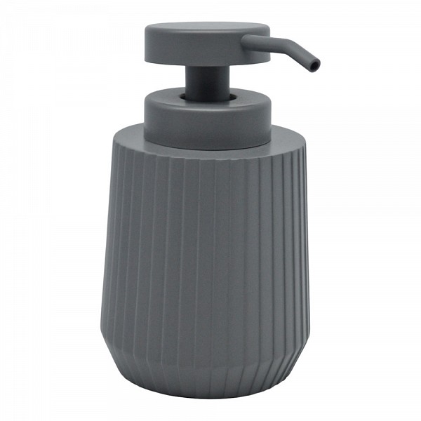 DISPENSER ΠΟΛΥΕΣΤΕΡΙΚΟ ΓΚΡΙ  ΜΕ ΡΙΓΕΣ 9x9x14,3εκ.ANKOR