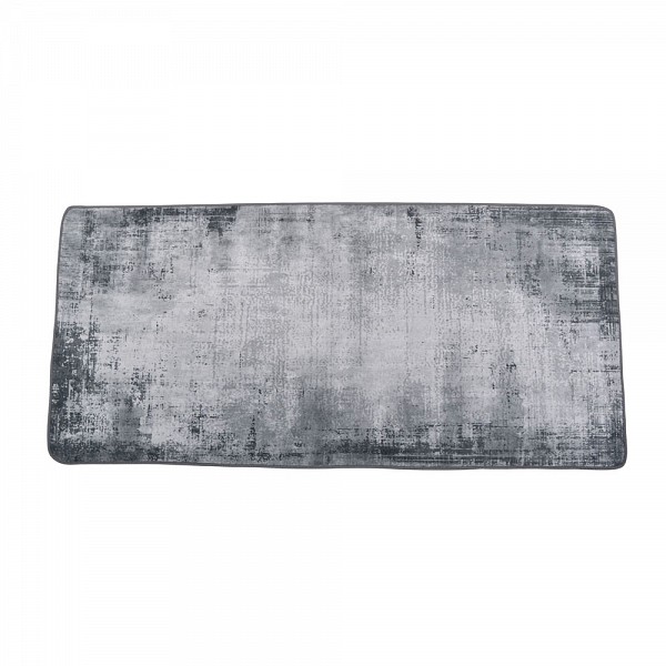 ANKOR Διάδρομος Αντιολισθητικός Γκρι Ζακάρ 70x180εκ. ,Κομψός & Ανθεκτικός    850990