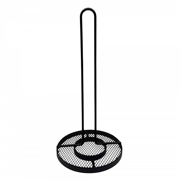 ΒΑΣΗ ΧΑΡΤΙΟΥ ΚΟΥΖΙΝΑΣ ΜΕΤΑΛΛΙΚΗ ΣΕ ΜΑΥΡΟ ΜΑΤ ΧΡΩΜΑ 15x15x31,3εκ.ANKOR