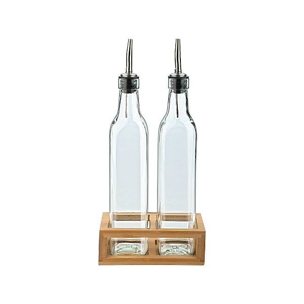 ESTIA ΜΠΟΥΚΑΛΙΑ ΓΙΑ ΛΑΔΙ & ΞΥΔΙ ΓΥΑΛΙΝΟ 500ml ME ΡΟΗ ΣΕΤ 3 ΤΕΜ.